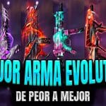 cual es la mejor arma evolutiva en free fire