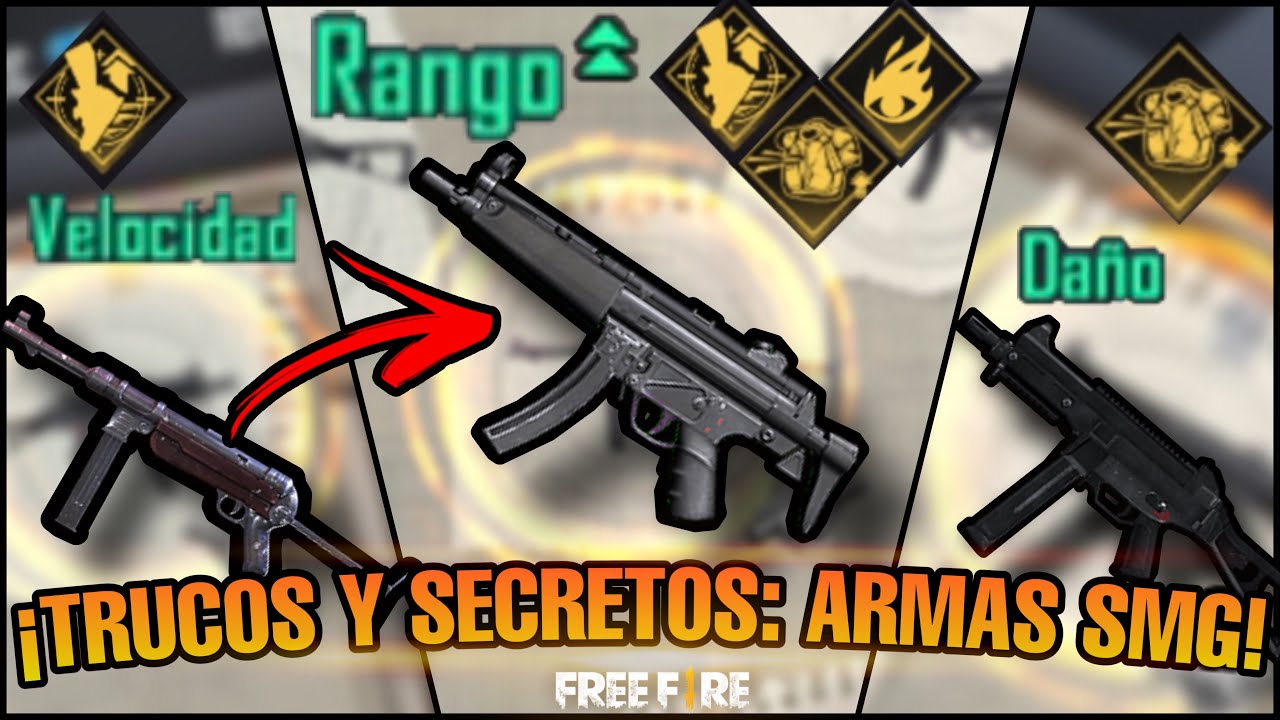 cuales son las caracteristicas de las armas evolutivas en free fire