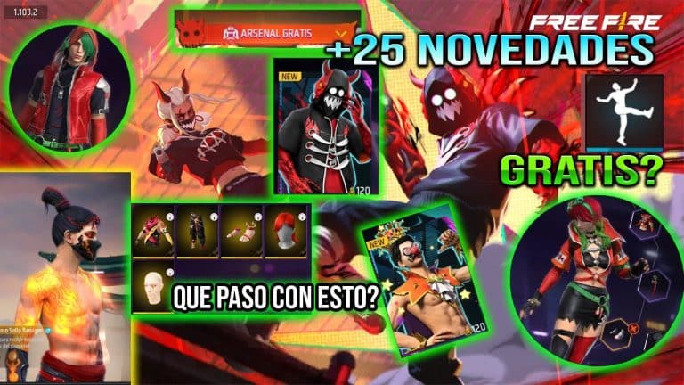 cuales son las ultimas skins disponibles en free fire