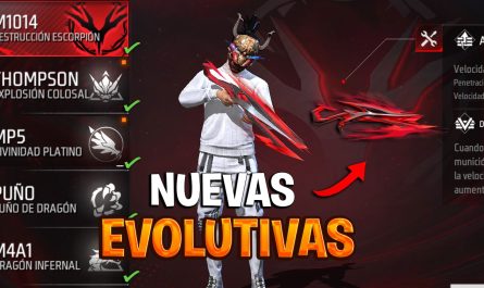 descubre las armas evolutivas mas poderosas en free fire guia completa